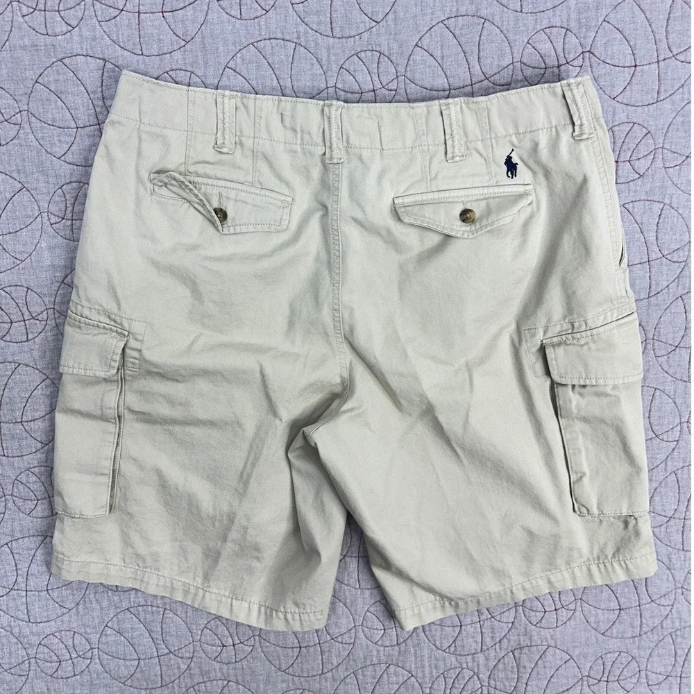 Polo Ralph Lauren Cargo Shorts‎ Khaki Relaxed Fit / Mens 35